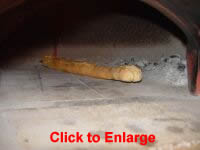 Click To Enlarge Bread in the oven